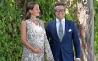 Lucía Pombo y Álvaro López Huerta en la iglesia de San Pablo de la Cruz. (Foto: Europa Press)