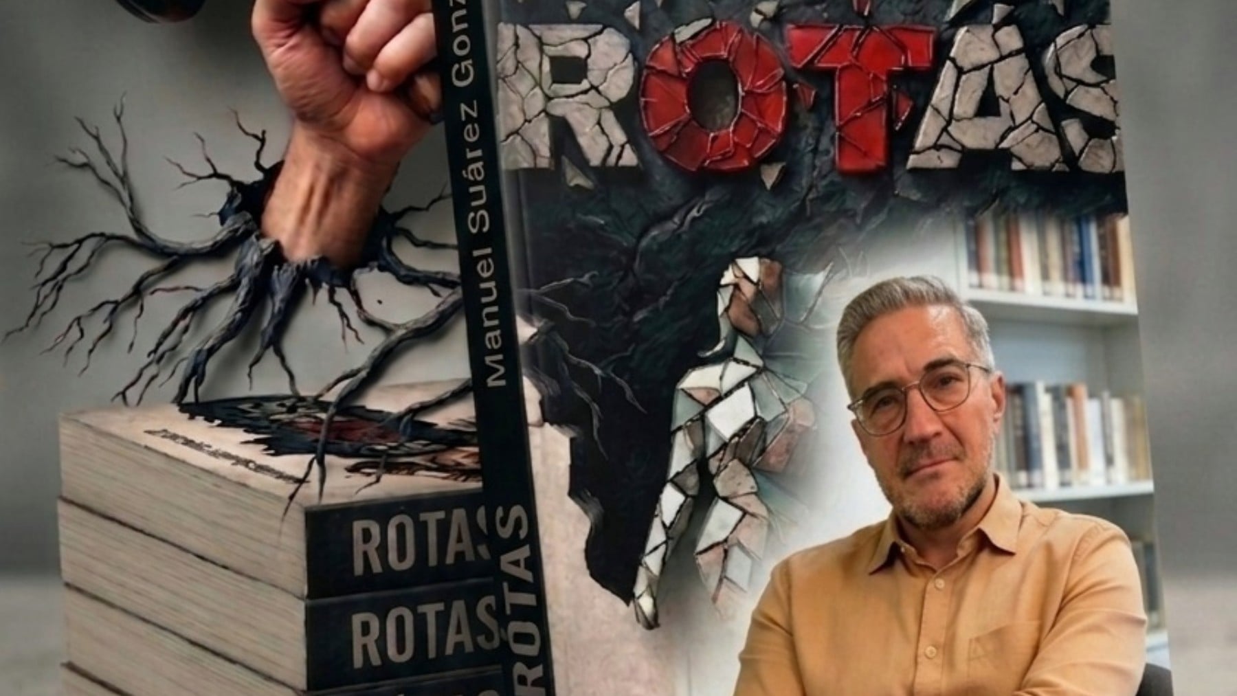 ‘ROTAS’, de Manuel Suárez González: la literatura como espej