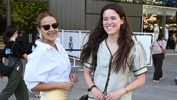 Mónica Hoyos y su hija Luna. (Foto: Europa Press)
