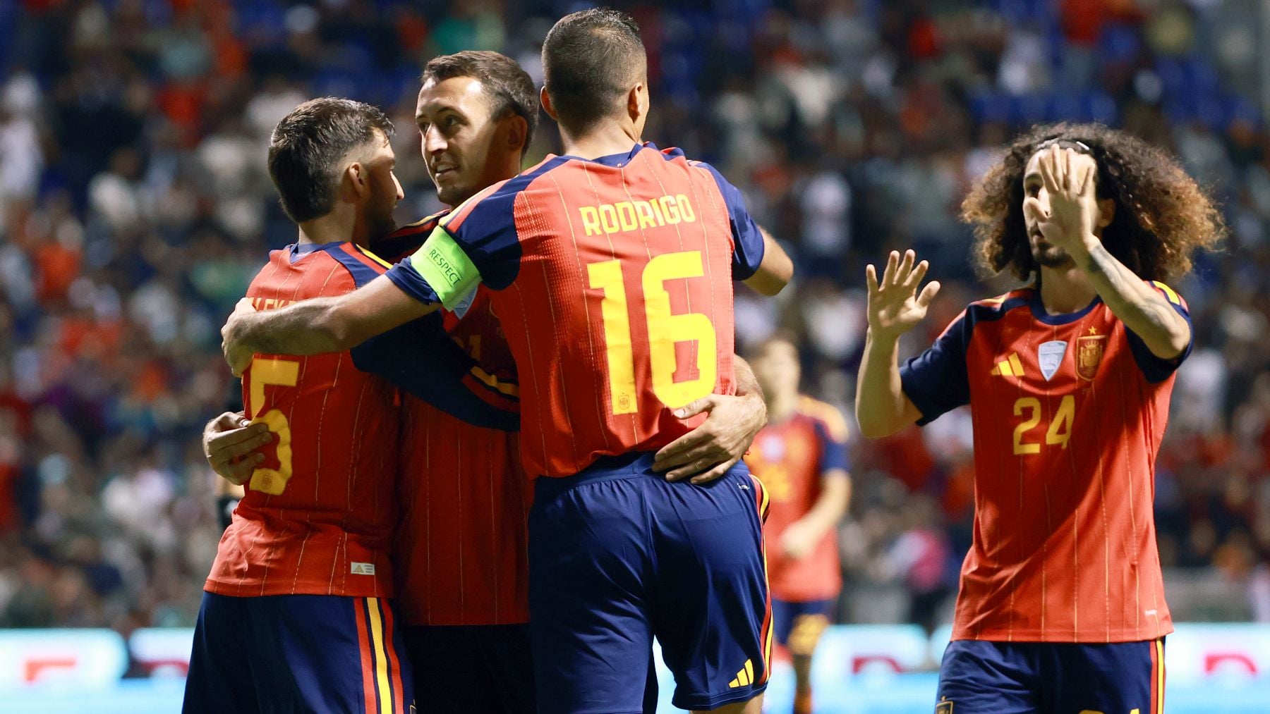 Todas las estadísticas y datos de la selección española de f