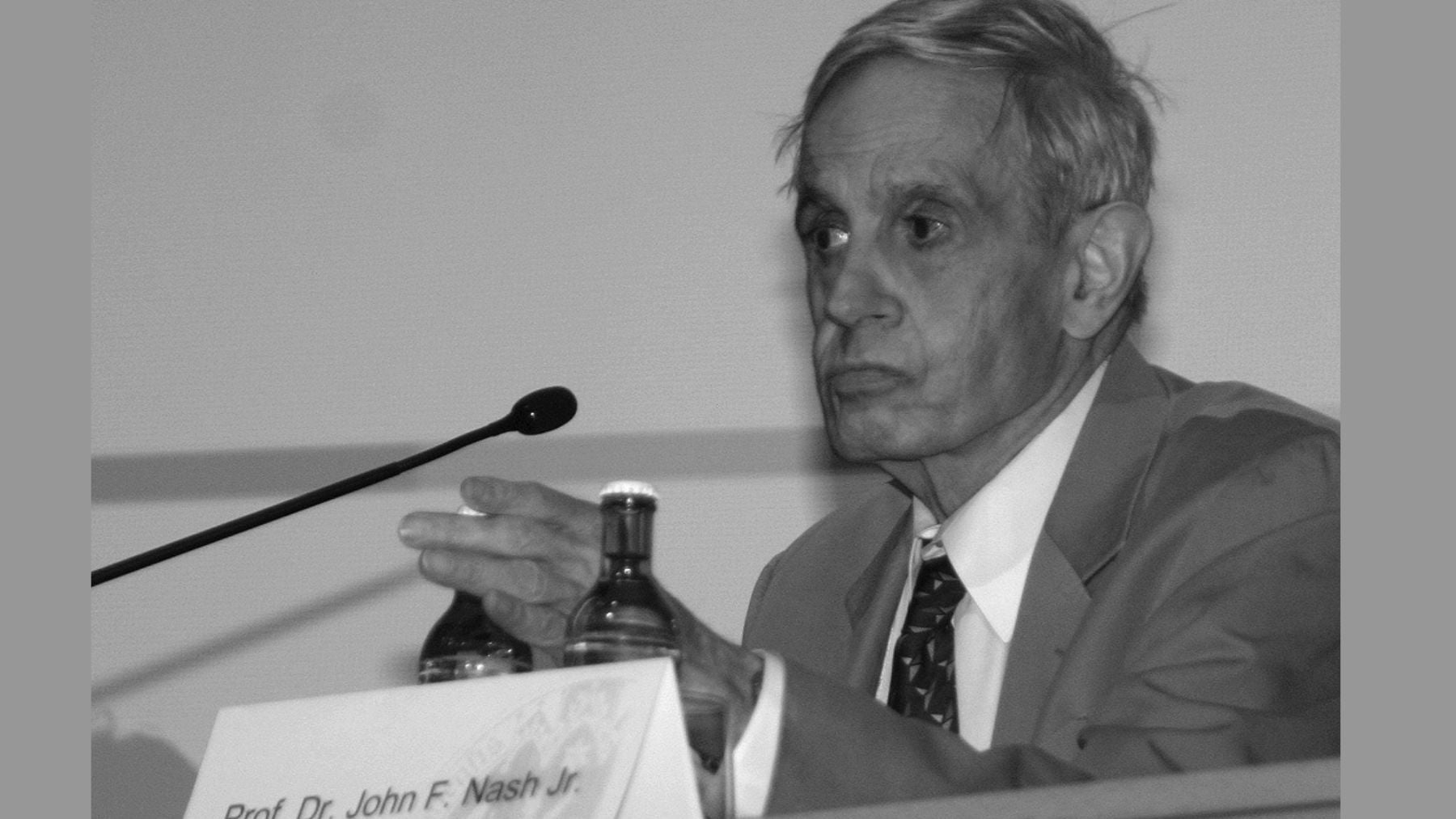 La reflexión de John Forbes Nash, premio Nobel de Economía: No creo en la suerte, pero sí en asignar valor a las cosas”