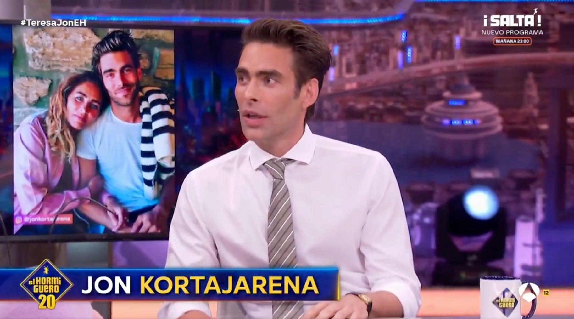 Jon Kortajarena en ‘El Hormiguero’ (Antena 3).