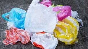 Las bolsas de plástico