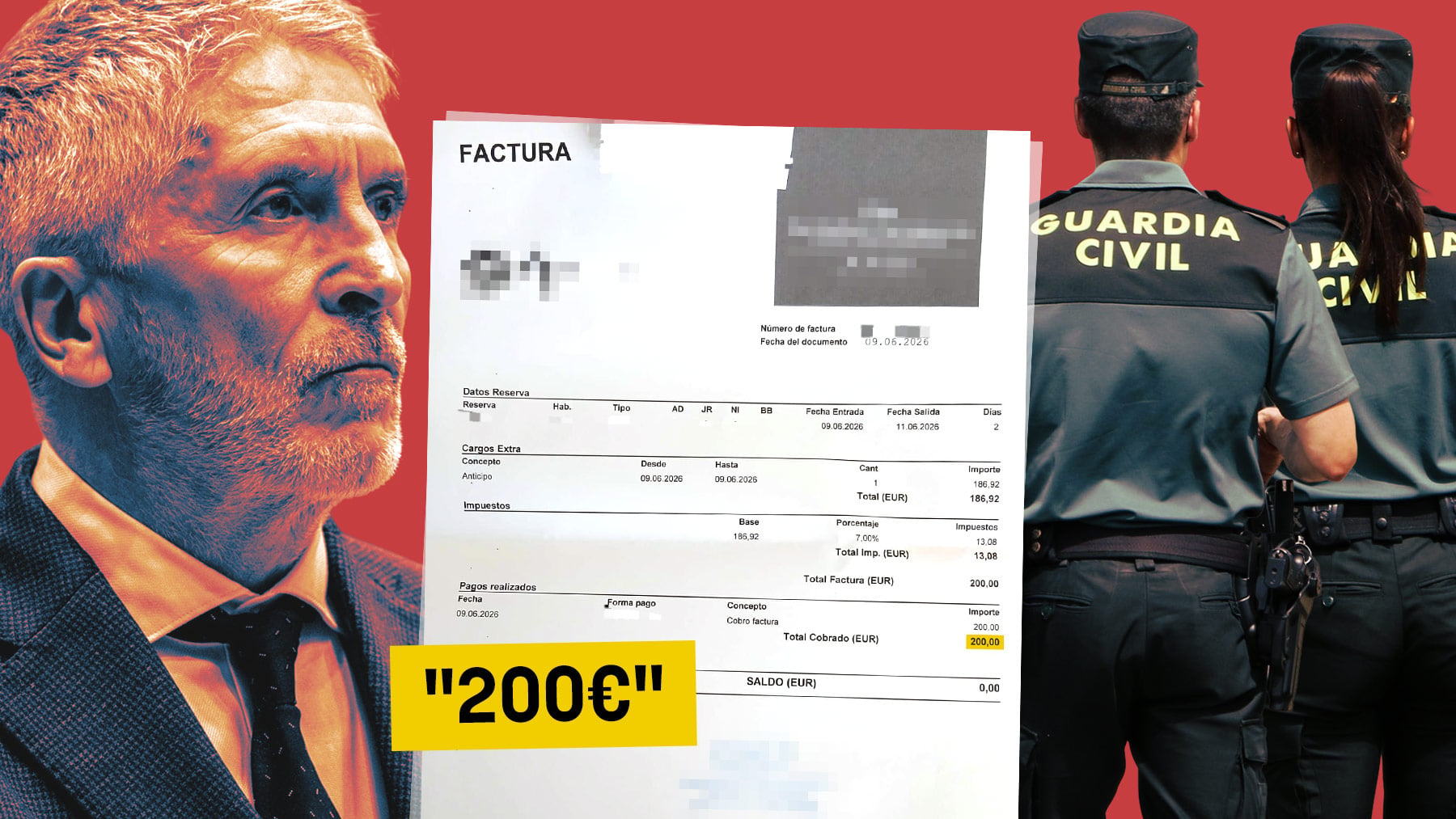 Marlaska obliga a una treintena de guardias civiles del dispositivo del Papa en Gran Canaria a pagarse el hotel