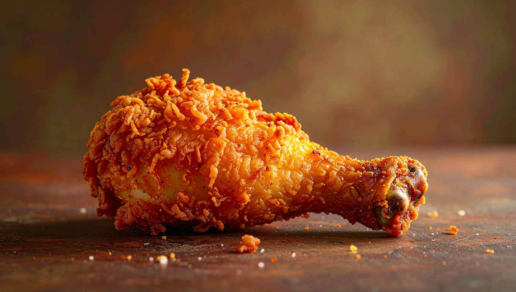 Pollo crispy casero con salsa ranch