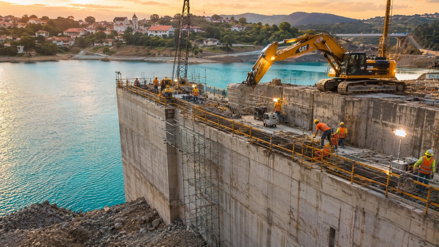 Un embalse aragonés ampliará en dos metros la altura del dique para aumentar un 28% su capacidad máxima de agua