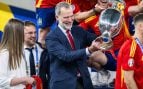 El Rey Felipe VI en la Eurocopa. (Foto: Europa Press)