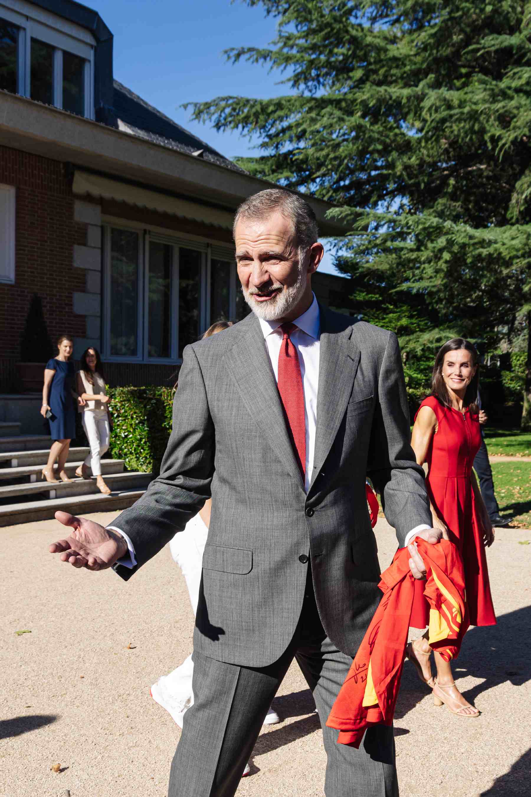 El Rey Felipe VI en la Zarzuela. (Foto: Europa Press)
