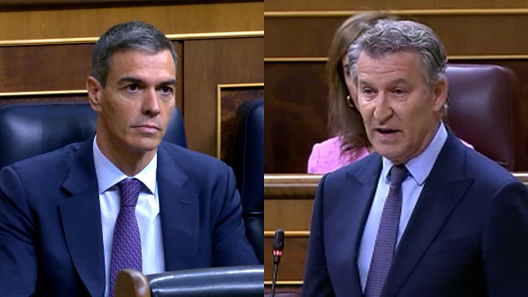 Feijóo se dirige a Sánchez como P.S. y le acusa de ser el «i
