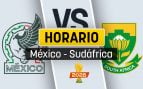México Sudáfrica horario