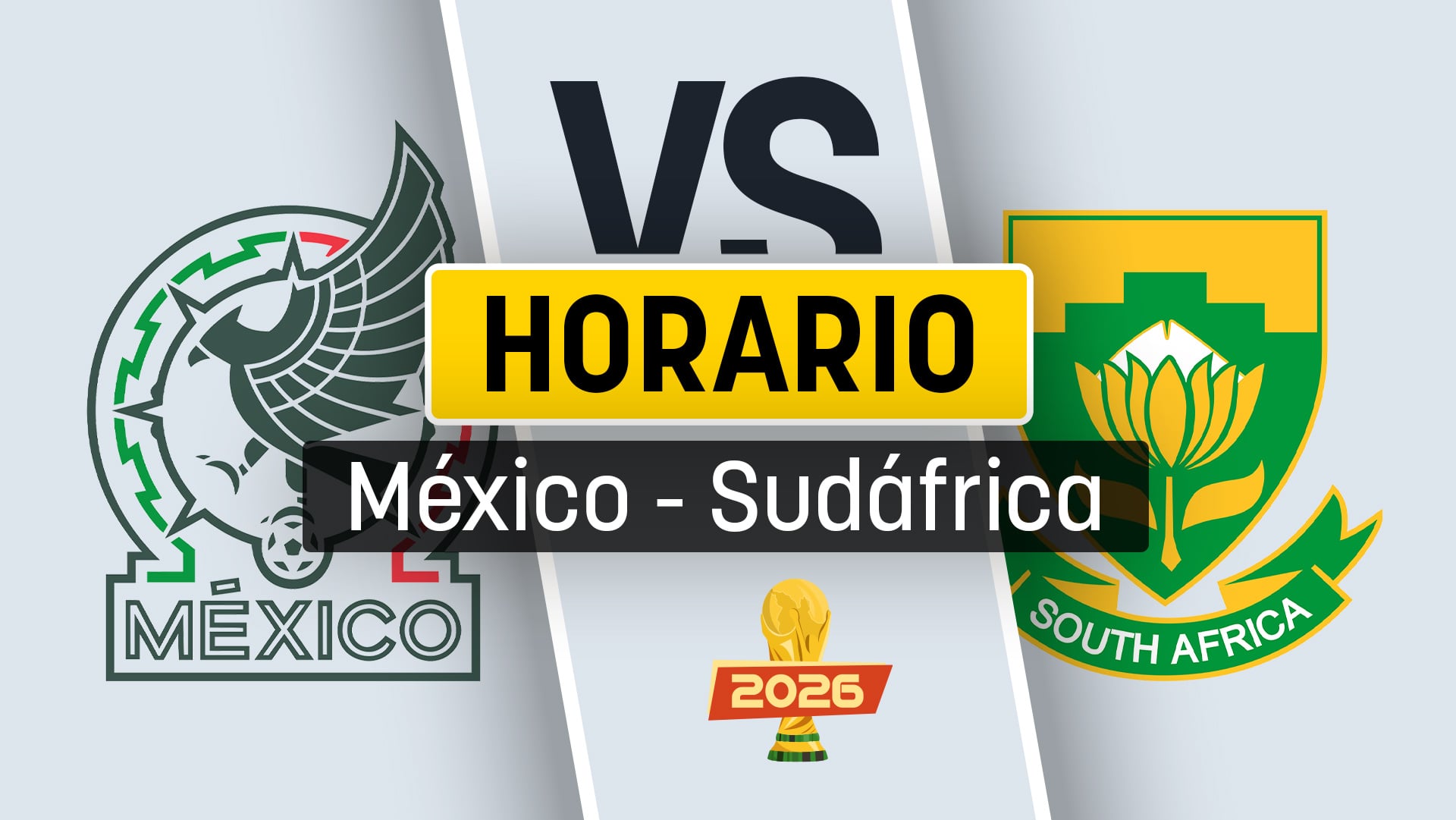 Horario del México – Sudáfrica: cuándo es y a qué 