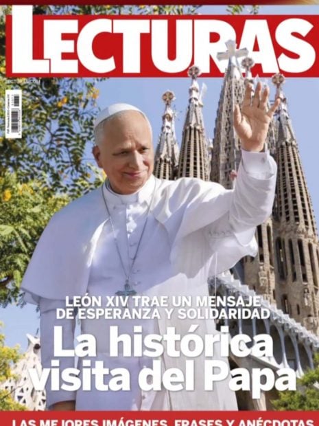 La portada de 'Lecturas'. (Foto: Redes Sociales)