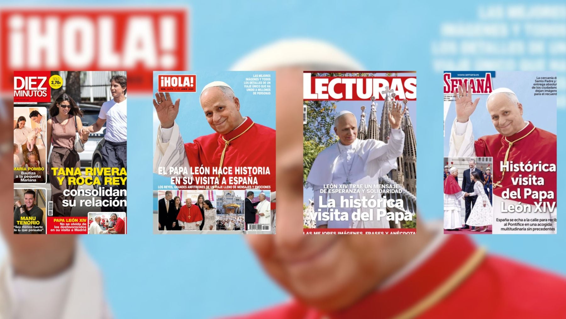 Las portadas de la semana. (Fotos: Redes Sociales)