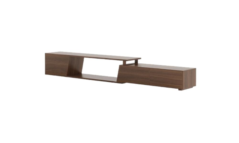 Mesa TV Extensible acabado Nogal