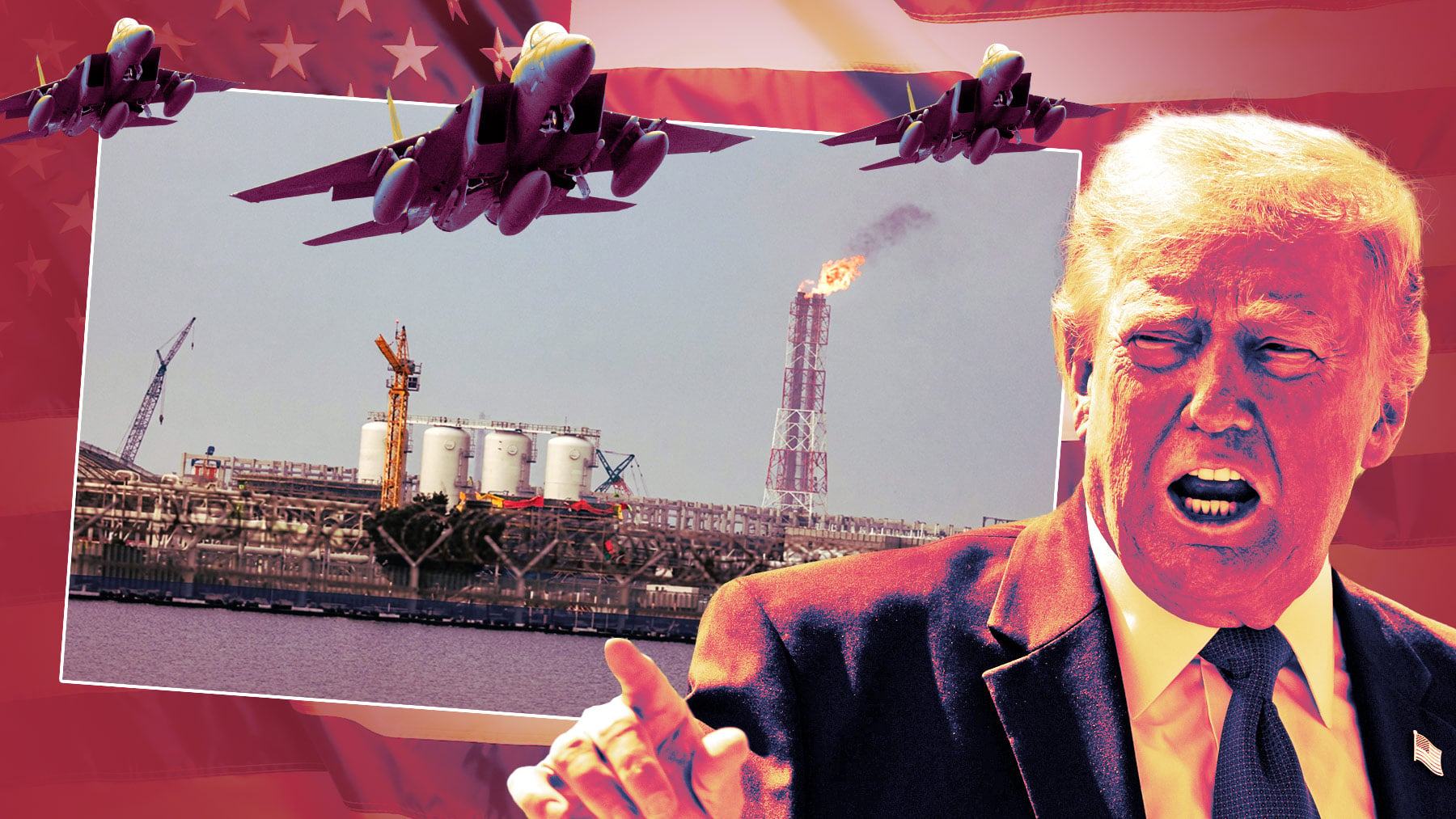 Trump amenaza las centrales eléctricas de Irán por