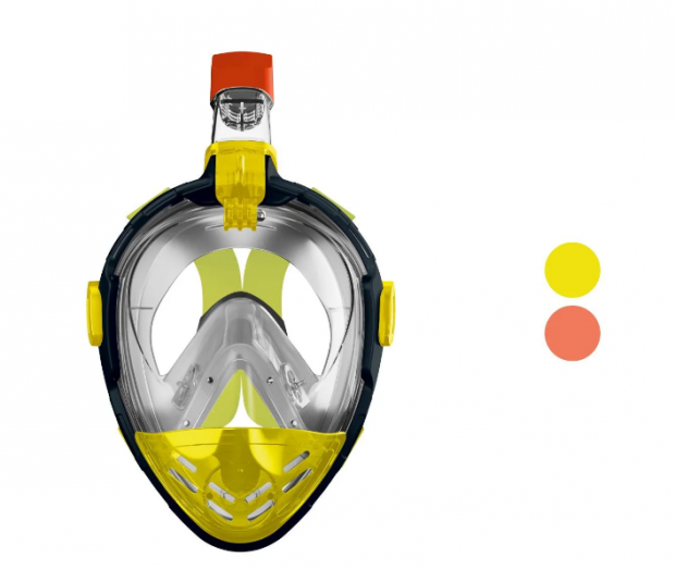 La máscara de snorkel Crivit de Lidl.