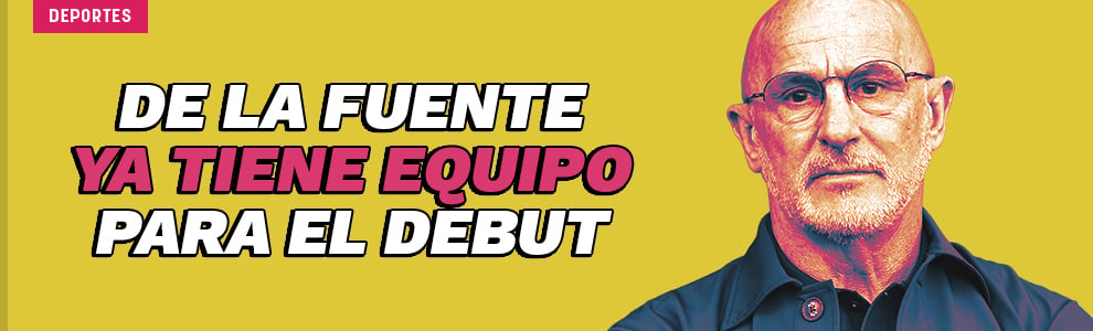 De la Fuente ya tiene equipo para el debut
