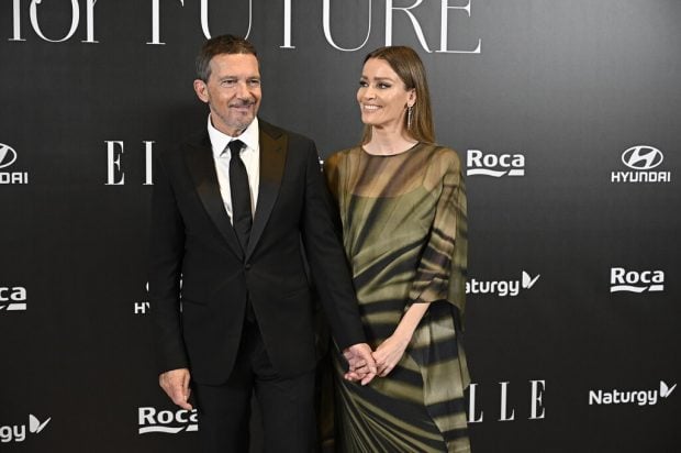 Antonio Banderas y Nicole Kimpel