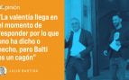 Balti es un cobarde: del «puto nazi» al «yo no fui»