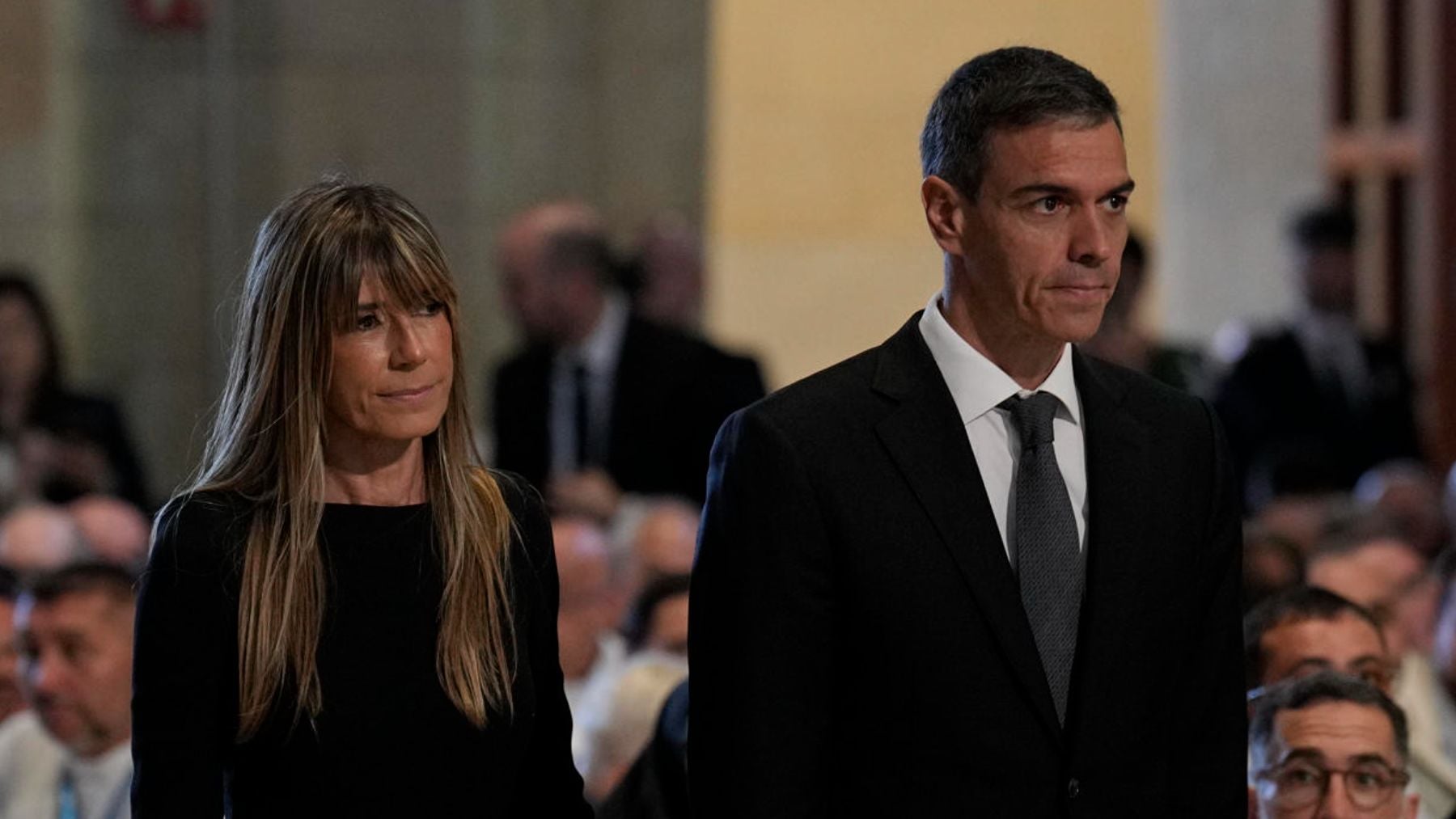 Pedro Sánchez y Begoña Gómez. (Foto: EFE)