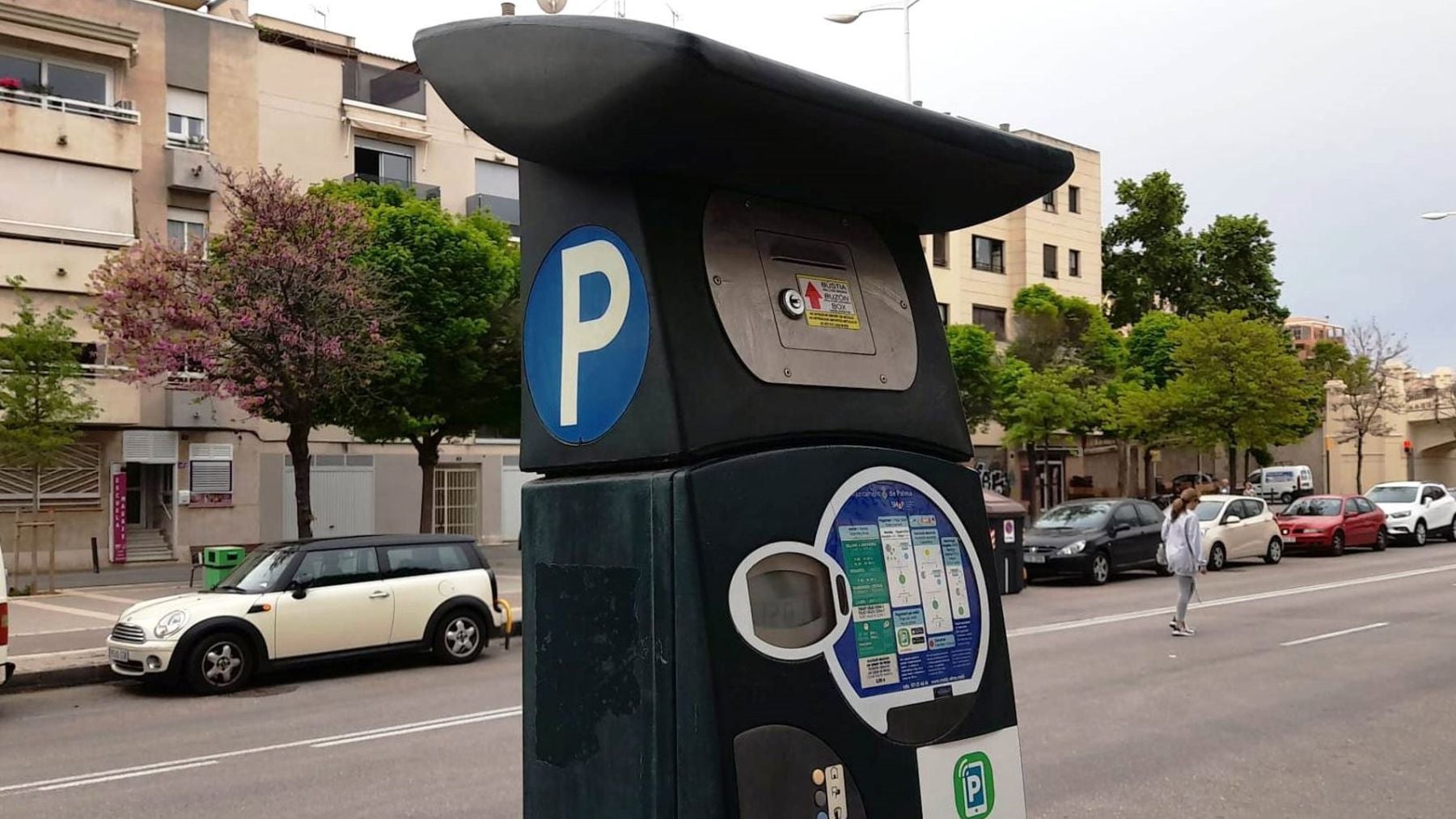 Expendedor de la ORA en Palma.