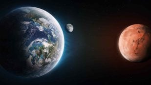 Luna y Marte