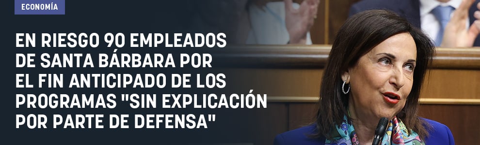 En riesgo 90 empleados de Santa Bárbara por el fin anticipado de los programas sin explicación por parte de Defensa