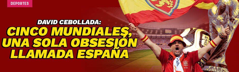 David Cebollada: cinco Mundiales, una sola obsesión llamada España