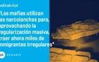 Las mafias deberían hacerle un homenaje a Pedro Sánchez