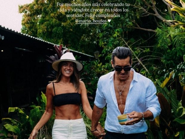 Melyssa Pinto y Mario Casas. (Foto: Redes Sociales)