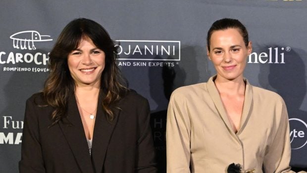 Fabiola Mart&iacute;nez y Claudia Osborne. (Foto: Europa Press)