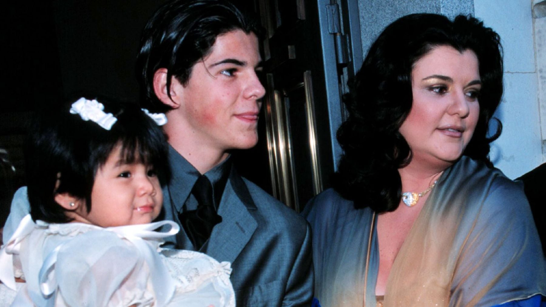 Miguel Ángel Muñoz y su madre, Cristina Blanco. (Foto: Europa Press)