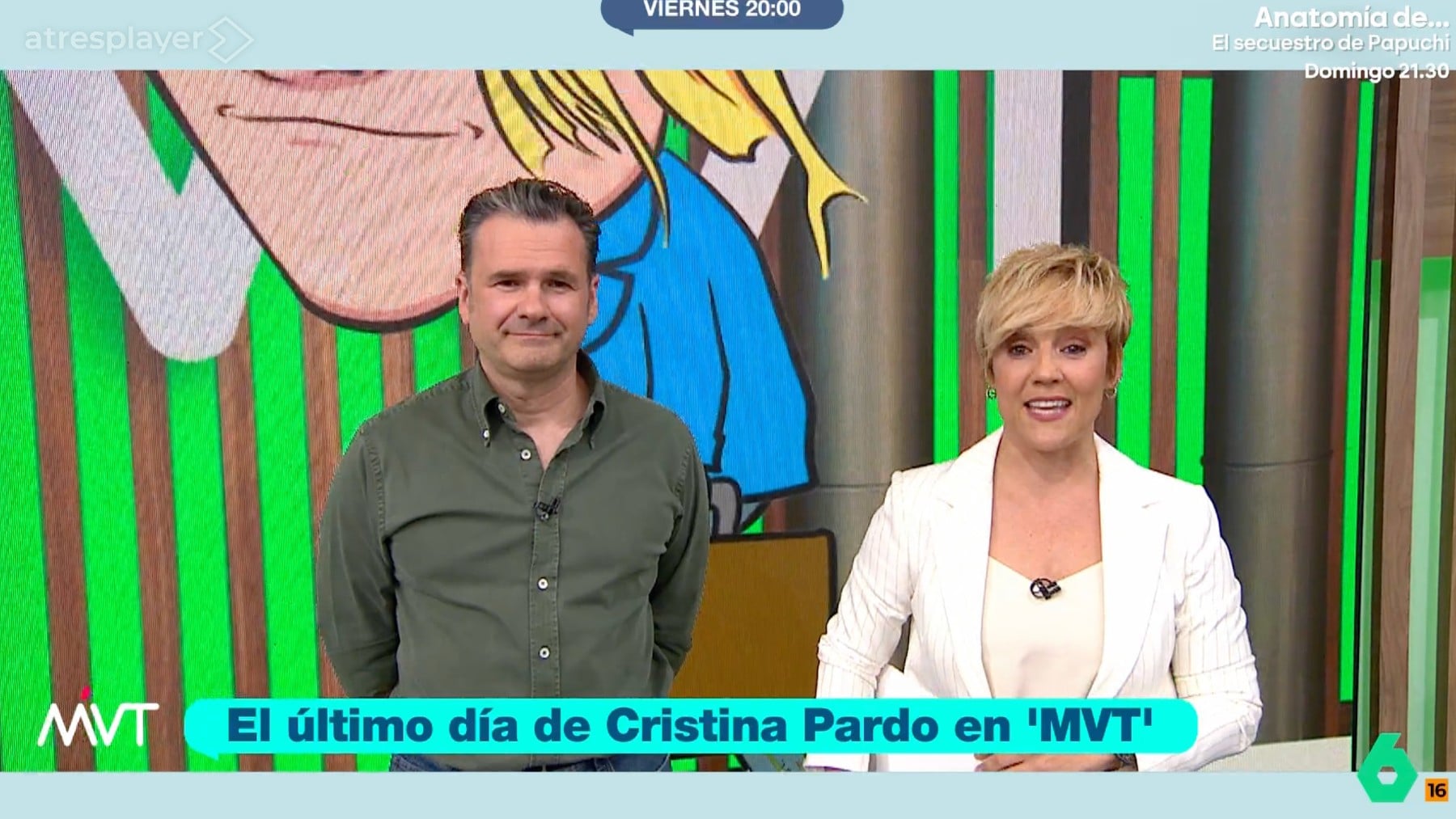 Iñaki López y Cristina Pardo (LA SEXTA)