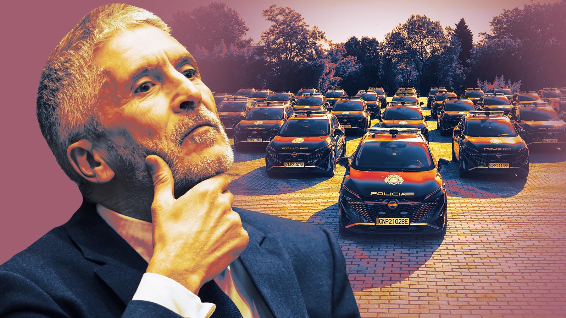 Marlaska gasta 2 millones en coches para los policías del Campo de Gibraltar que no sirven contra los narcos