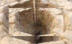 Avanza la investigación de los restos arqueológicos encontrados en la Plaza del Placer. Foto: Ayuntamiento de Tui