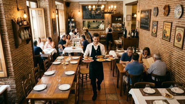 Restaurante (Imagen creada por IA)
