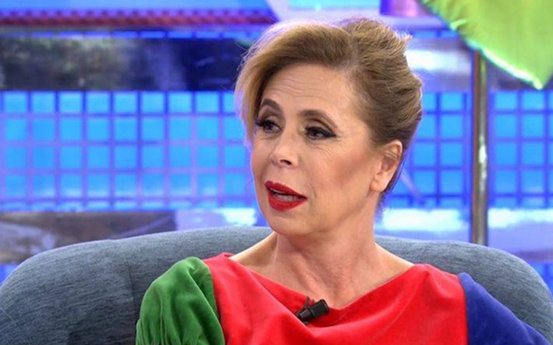 Ágatha Ruiz de la Prada en un programa. (Foto: Telecinco)