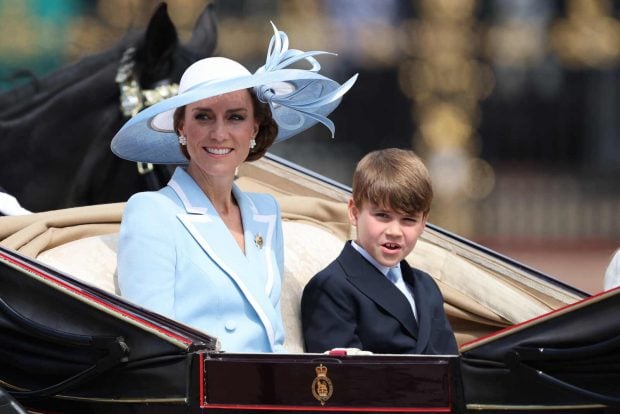 Kate Middleton en Tropping the Colour