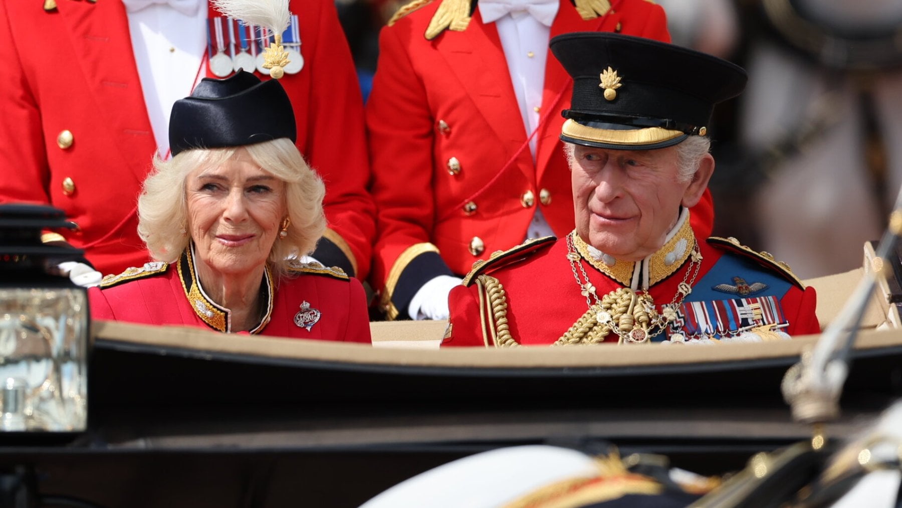 Camilla Parker Bowles y el rey Carlos III. (Foto: Europa Press)