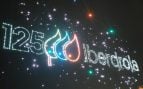 Iberdrola ilumina Bilbao con 1.500 drones para festejar sus 125 años de historia frente a la ría