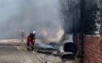 Incendio en Parla