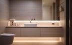 Adiós a las lámparas de baño de siempre: su sustituto es más práctico, parece un tragaluz con iluminación natural y va a ser la tendencia este 2026