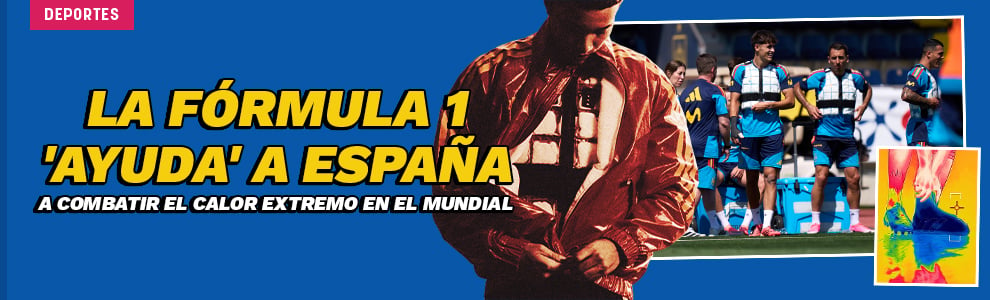 España combate el calor en el Mundial como los pilotos de Fórmula 1 de la mano de Adidas
