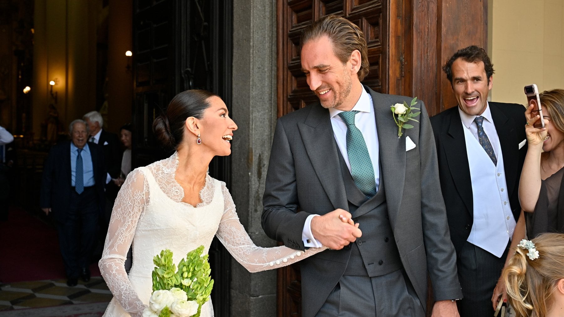 Amanda Lange y Friedrich von Schönburg. (Foto: Europa Press)