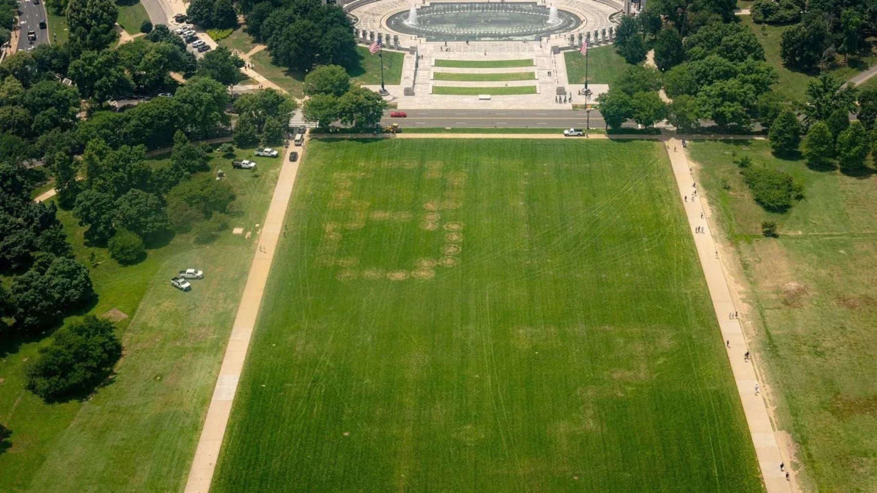 El misterio del 8647 en la explanada del Capitolio, el número que se interpreta como una amenaza contra Trump