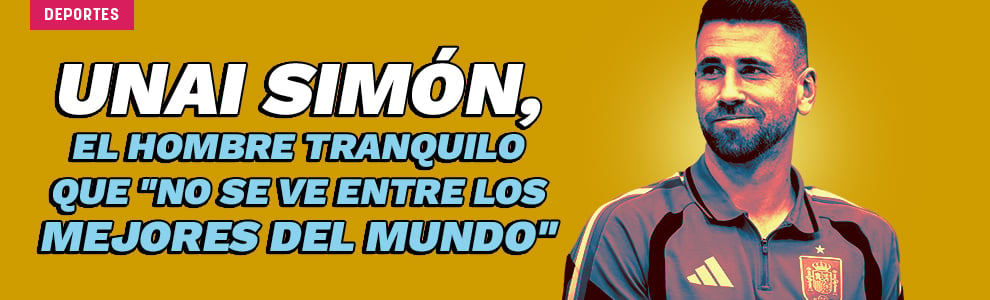 Unai Simón, el hombre tranquilo que no se ve entre los mejores del mundo