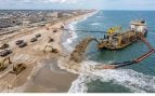 Playa del Algarve. Imagen generada con IA.