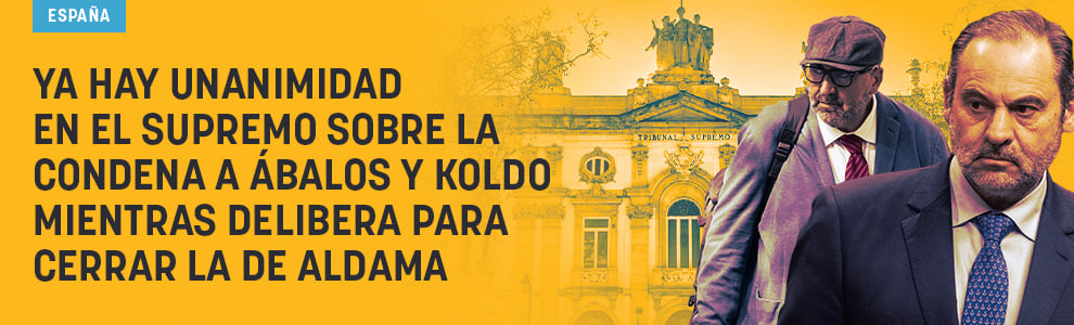 Ya hay unanimidad en el Supremo sobre la condena a Ábalos y Koldo mientras delibera para cerrar la de Aldama