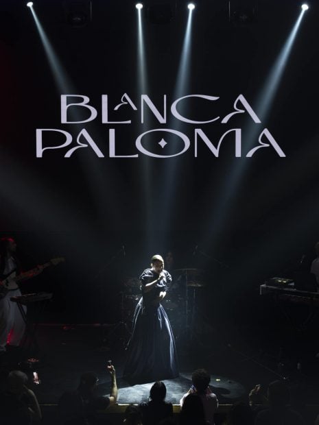 Blanca Paloma en su presentaci&oacute;n