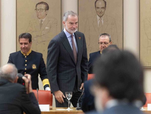 El Rey Felipe VI en un acto oficial en Madrid. (Foto: Europa Press)